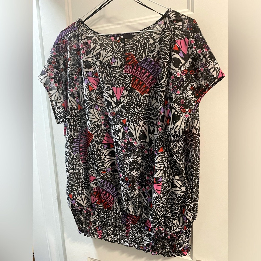 MXM short-sleeve top for women 1X - Picture 2 of 7